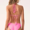 PQ Swim Isla Triangle Bikini Vivid Pink Discount