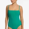 JETS Swimwear Jetset Tank Swimsuit Mineral Best
