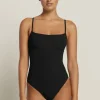 JETS Swimwear Jetset Tank Swimsuit Black Hot