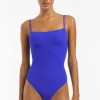 JETS Swimwear Jetset Tank Swimsuit Sapphire Hot