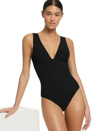 JETS Swimwear Jetset V Neck Swimsuit Black Online