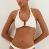 Vix Swimwear Jill Alanna Bikini Off White Discount