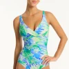 Sea Level Cross Front Swimsuit Key Largo Sale
