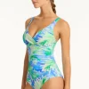 Sea Level Cross Front Swimsuit Key Largo Sale