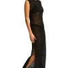 Seafolly Knit Maxi Dress Black Fashion
