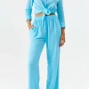 Melissa Odabash Krissy Trouser Turquoise Clearance