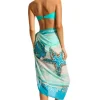 Seafolly La Mer Sarong Aquatic Blue Best
