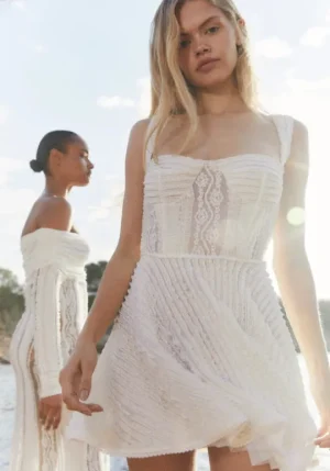 Charo Ruiz Mai Short Dress White Best