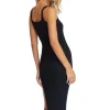 PQ Swim Midnight Piper Slit Dress Discount