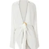 PQ Swim Millie Tie Coverup Off White Outlet