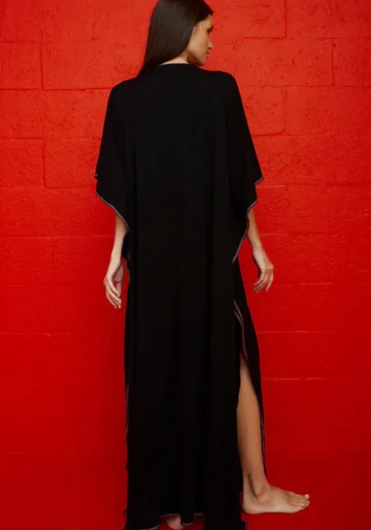 Pitusa Monochrome Pima Thobe Black Best