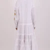 Sundress Nady Long Dress White Discount