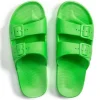 Freedom Moses Neon Green Slides Online