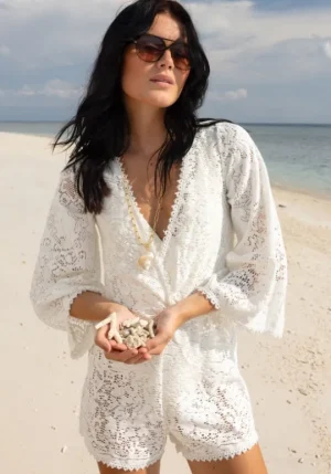 Miss June Oasis Romper White Online