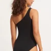 Seafolly One Shoulder Tie Waist Swimsuit Sale