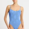 Bond-Eye Palace Swimsuit Floral Cornflower Discount