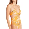 Seafolly Palm Paradise Cut Out Swimsuit Rockmelon Sale