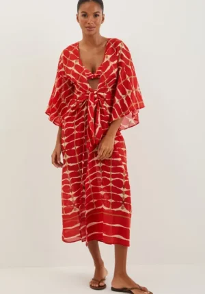 Vix Swimwear Perola Long Kaftan Agni Fashion