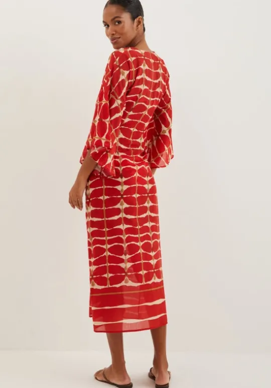 Vix Swimwear Perola Long Kaftan Agni Fashion