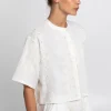 Greek Archaic Kori Pixel Blouse Clearance