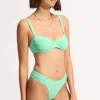 Seafolly Ruched Underwire Bikini Mint Fashion