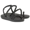 Ancient Greek Sandals Scrunchie Eleftheria Sandals Black Online