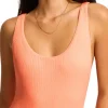 Seafolly Seadive Retro Swimsuit Peach Pink Online