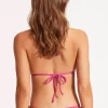 Seafolly Seadive Triangle Bikini Pink Fuchsia Outlet