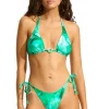 Seafolly Reversible Triangle Bikini Secret Garden Clearance
