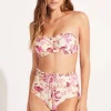 Seafolly Silk Road Bustier Bandeau Bikini Best