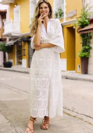 Sundress Soidee Dress White Clearance