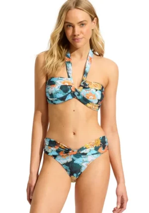 Seafolly Spring Festival Goddess Bikini True Navy Spring Festival True Navy Outlet