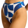 Seafolly Sunray Reversible Bandeau Bikini Ultramarine SunrayUltramarine New