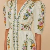 Farm Rio Sweet Bloom Dreamscape Mini Dress Discount