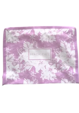 Beach Cafe Tia Beach Pouch Lilac Hibiscus Outlet