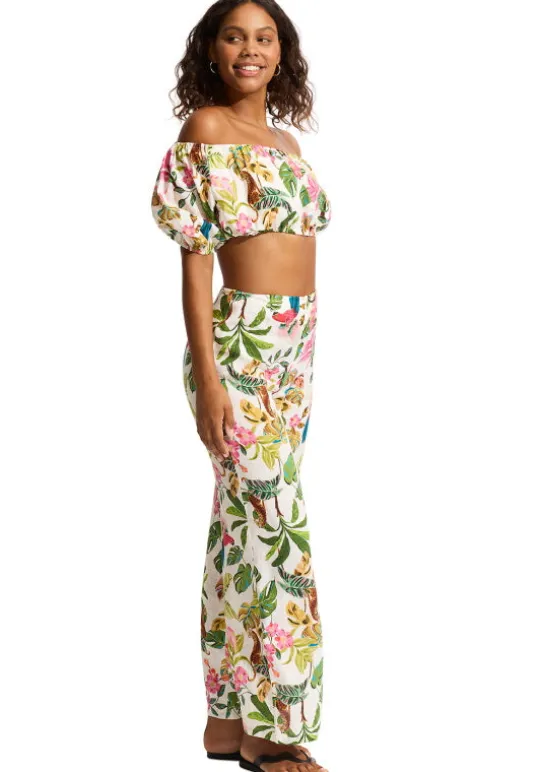 Seafolly Tropica Off Shoulder Top Sale