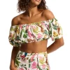 Seafolly Tropica Off Shoulder Top Sale