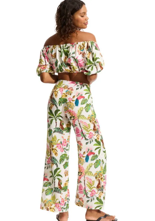 Seafolly Tropica Off Shoulder Top Sale