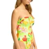 Seafolly Tropique DD Bandeau Swimsuit Online