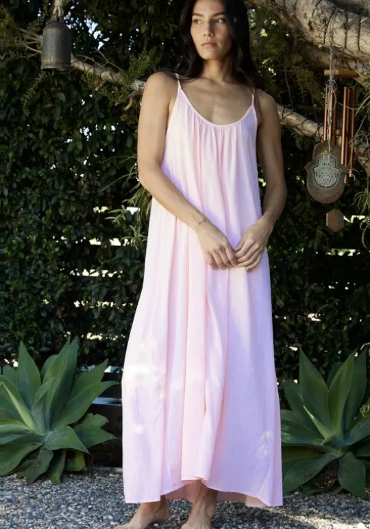 9Seed Tulum Beach Dress Blush Best