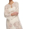 JETS Swimwear Velana Lace Kaftan Off White Best