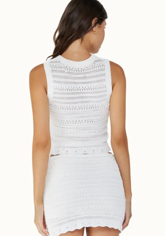 PQ Swim Crochet Top Waterlily Online