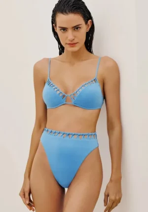 Vix Swimwear Zen Leeza High Waist Bikini New